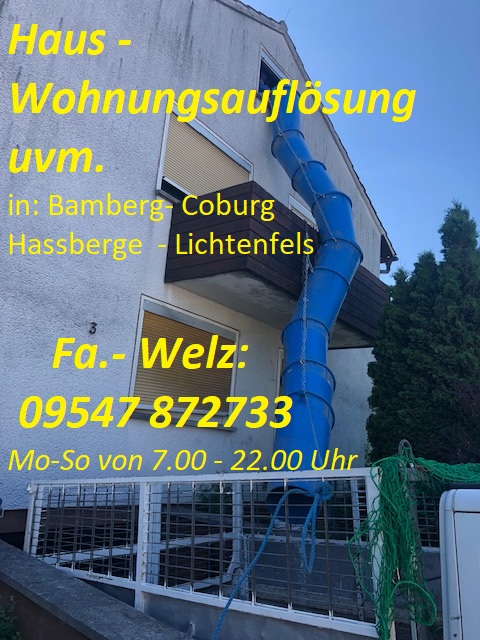 Haushaltsauflösung Bamberg und Umgebung
